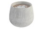 DKD Home Decor Vela Perfumada de Citronela Gris y Amarillo 510 g