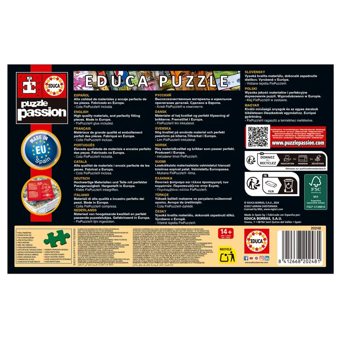 Educa Puzzle Stitch Live Action 1000 piezas EDU8412668202771