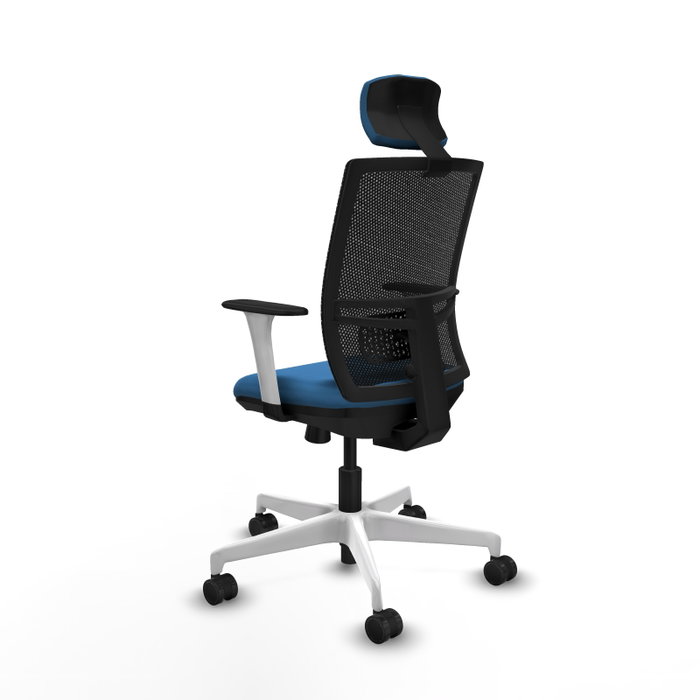 PIQUERAS Y CRESPO Silla de oficina Yunquera Azul claro y Negro PIQUERAS Y CRESPO Silla de oficina Yunquera Azul claro y Negro
