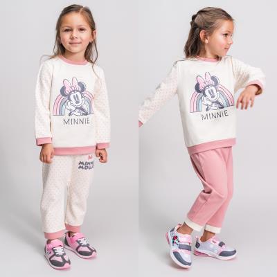 Chándal Infantil Minnie Mouse Gris 24 Meses
