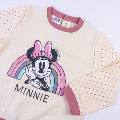 Chándal Infantil Minnie Mouse Gris 24 Meses