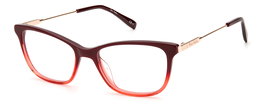 Pierre Cardin Gafas de vista P.C.-8491-L39 Rojo Mujer