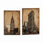 Lienzo Gift Decor New York 90 x 3 x 60 cm (4 Unidades)