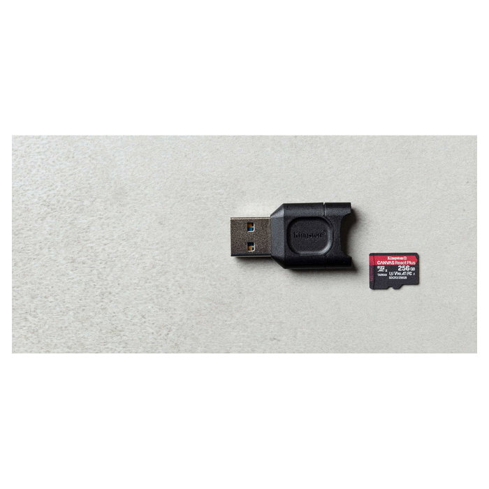 Kingston MobileLite Plus Lector de tarjetas microSD USB 3.2 Gen 1 Negro