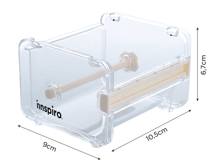 Innspiro Dispensador Masking Tape apilable 10.5x9x6.7cm