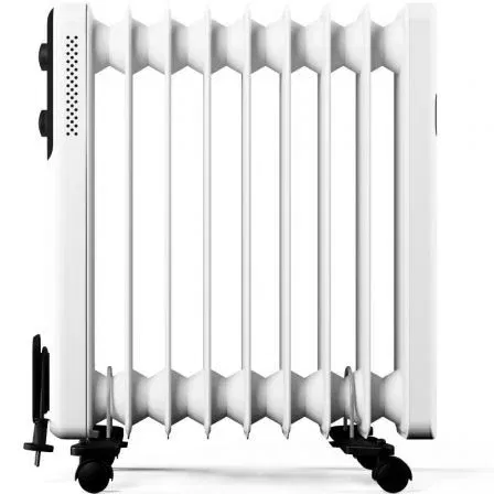 Tristar Radiador de Aceite KA-5379, Calefactor Eléctrico 2000W, 9 Elementos, 3 Potencias Regulables, Silencioso con Termostato