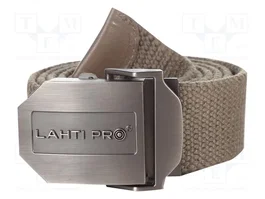 LAHTI PRO Cinturón de lona color caqui