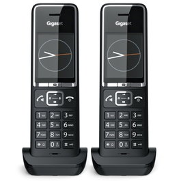 Gigaset COMFORT 550HX duo negro/cromo