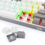 Redragon Fizz Pro K616 Teclado Gaming Mecánico Blanco-Gris