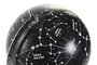 DKD Home Decor Globo Terráqueo Constelación Aluminio y PVC Negro/Plateado