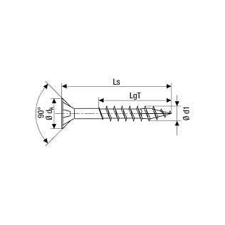 Spax Tornillo Universal Cabeza Plana 6x140mm T30, 100 unidades Spax Tornillo Universal Cabeza Plana 6x140mm T30, 100 unidades