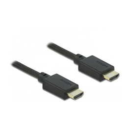 DeLOCK Cable HDMI de Alta Velocidad 8K 60 Hz 48 Gbps 1 m Negro