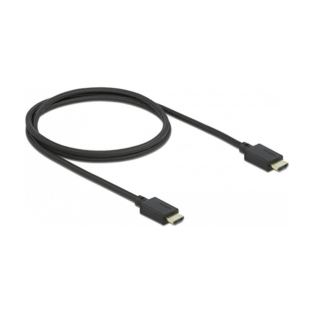 DeLOCK Cable HDMI de Alta Velocidad 8K 60 Hz 48 Gbps 1 m Negro DeLOCK Cable HDMI de Alta Velocidad 8K 60 Hz 48 Gbps 1 m Negro