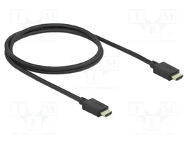 DeLOCK Cable HDMI High Speed 48 Gbps 8K 60 Hz 1 m