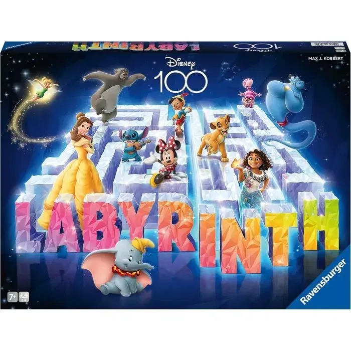 Ravensburger Labyrinth Disney 100º cumpleaños Juego de Mesa 4005556274604 Ravensburger Labyrinth Disney 100º cumpleaños Juego de Mesa 4005556274604