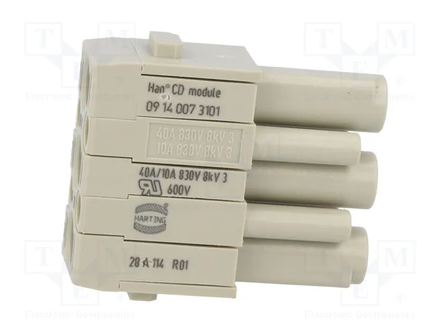 HARTING Módulo de conector HDC hembra Han-Modular®