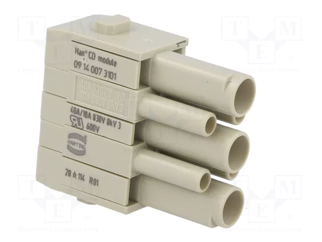 HARTING Módulo de conector HDC hembra Han-Modular®