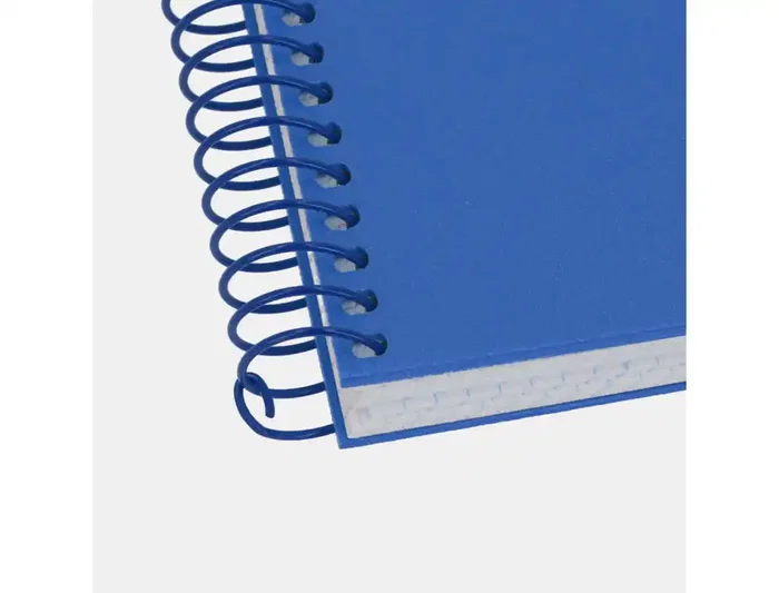 Antartik Cuaderno Espiral A4 Tapa Foam 80 Hojas 90g Cuadro 4mm con Margen Color Azul