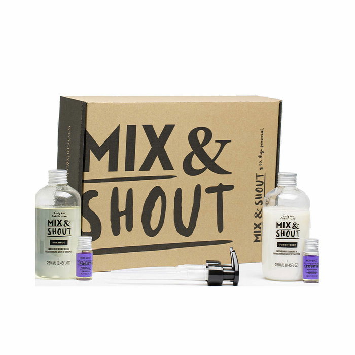 Mix & Shout Rutina Rizado Protector Set de 4 piezas Mix & Shout Rutina Rizado Protector Set de 4 piezas