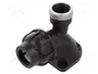 GEBO Conector de Apriete Codo de 90° G 3/4'' Interno para Tuberías PE