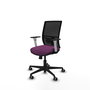PIQUERAS Y CRESPO Silla de oficina Yunquera Morada con mecanismo Sincro/Traslack