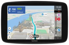 TomTom GO Camper Max 2.ª Generación - Navegador GPS Fijo para Caravanas y Autocaravanas, Pantalla Táctil de 7" (17,8 cm), Mapas Mundiales, 32 GB, Negro