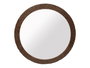 DKD Home Decor Espejo de Pared de Mango y Cristal con Relieve de Troncos 120x120 cm