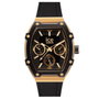 Ice Reloj 022865 con caja dorada y correa negra