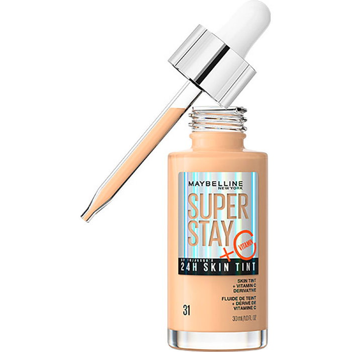 Maybelline SUPERSTAY 24H Skin Tint Base de Maquillaje #31 30 ml SPF 30 Vegano