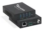 MUXLAB Kit Extensor USB 3.2 Gen1 de 4 Puertos, 100m - Modelo 500530 - Conectividad USB 5 Gbps, Extensión por Cable Cat6a, Plug & Play