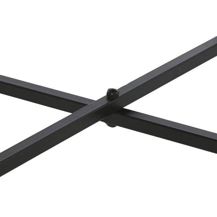 DKD Home Decor Mesita Auxiliar Urban Marron Negro 50 x 47 x 60 cm Hierro Desmontable DKD Home Decor Mesita Auxiliar Urban Marron Negro 50 x 47 x 60 cm Hierro Desmontable