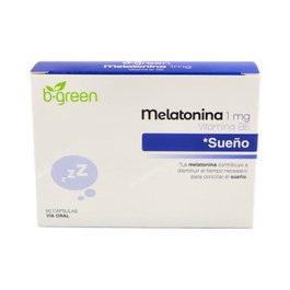 B.GREEN (LAB. LEBUDIT) Melatonina 60 cápsulas