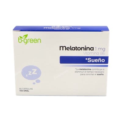 B.GREEN (LAB. LEBUDIT) Melatonina 60 cápsulas B.GREEN (LAB. LEBUDIT) Melatonina 60 cápsulas