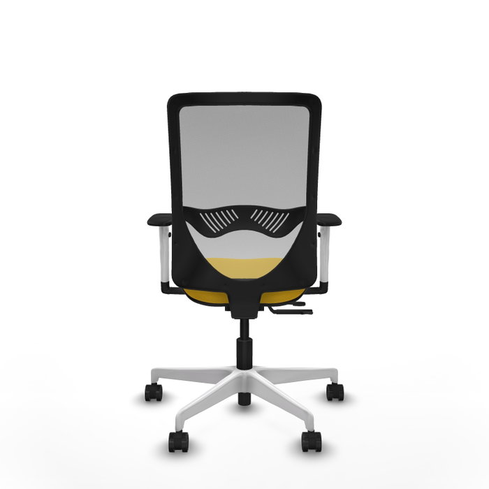 PIQUERAS Y CRESPO Silla de oficina Zulema Amarillo y Gris PIQUERAS Y CRESPO Silla de oficina Zulema Amarillo y Gris