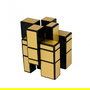 Qiyi Cubo Rubik Mirror 3x3 Oro - Puzzle 3D con Formas Rectangulares Asimétricas