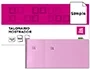 Liderpapel Talonario mostrador tl11 rosa con matriz 50x110 mm 100 hojas
