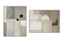 DKD Home Decor Cuadro de Lienzo Abstracto 100x4x140 - Surtido de 2 unidades