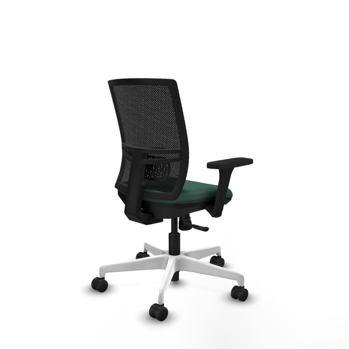 PIQUERAS Y CRESPO Silla de oficina Yunquera Verde botella con mecanismo Sincro PIQUERAS Y CRESPO Silla de oficina Yunquera Verde botella con mecanismo Sincro