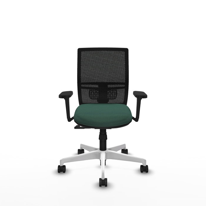 PIQUERAS Y CRESPO Silla de oficina Yunquera Verde botella con mecanismo Sincro PIQUERAS Y CRESPO Silla de oficina Yunquera Verde botella con mecanismo Sincro