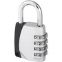 Abus Candado de combinación 155/40 B/DFNLI - Arco de acero - Código digital de tres dígitos personalizable