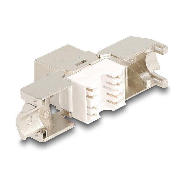 DeLOCK 86050 Módulo Keystone RJ45 Cat.6A STP, 4 unidades