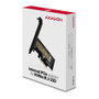 Axagon PCEM2-N Adaptador PCIe-3.0-x4 para 1x M.2-NVMe-SSD hasta 2280