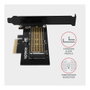 Axagon PCEM2-N Adaptador PCIe-3.0-x4 para 1x M.2-NVMe-SSD hasta 2280