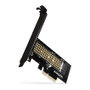 Axagon PCEM2-N Adaptador PCIe-3.0-x4 para 1x M.2-NVMe-SSD hasta 2280