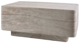 DKD Home Decor Mesa de Centro Magnesia Simil Mármol