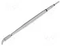 JBC TOOLS Pico cono acodado 0,7x5mm