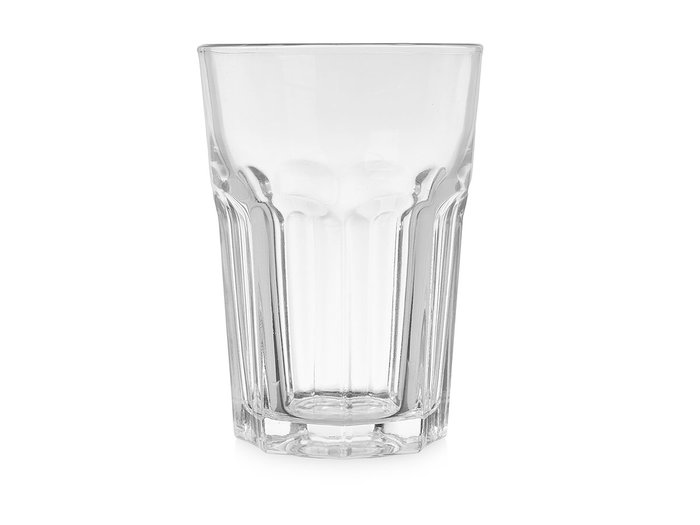 Vivalto Vaso Vidrio Transparente 360 ml - Dimensiones 8.5 x 12 x 8.5 cm (Set de 168)