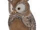 DKD Home Decor Figura Indio Resina Marron Rojo 8 x 18 x 8 cm (2 Unidades)