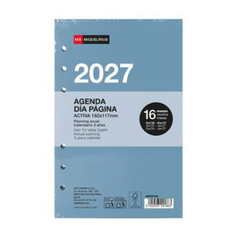 MIQUELRIUS Recambio Agenda Anual 2027 Integral Activa 182x117 D/P
