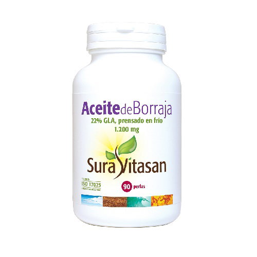 SURA VITASAN Aceite de Borraja 1200mg 90 perlas